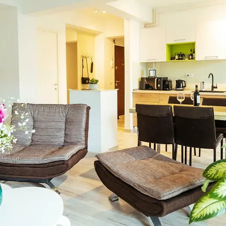 Apartman Bright And Spacious Apartment- Piata Amzei Bukarest